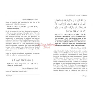 Fundamentals Of Eemaan By Shaykh Abdul Azeez Bin Abdullah Bin Baaz