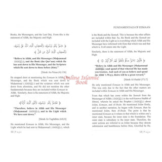 Fundamentals Of Eemaan By Shaykh Abdul Azeez Bin Abdullah Bin Baaz