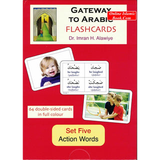 Gateway To Arabic Flash card Set Five (Action Flashcards) By Dr. Imran Hamza  Alawiye