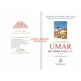 Golden Stories of Umar Ibn Abdul Aziz By Abdul Malik Mujahid