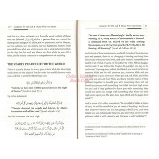 Guidance For The Sick & Those Who Visit Them