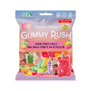 Gummy Rush Assorted Gummies – Halal Fruity Candy Mix