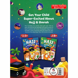 Hajj & Umrah Activity Book (Big Kids) Age 8 +