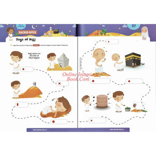 Hajj & Umrah Activity Book (Little Kids) Age 5 +