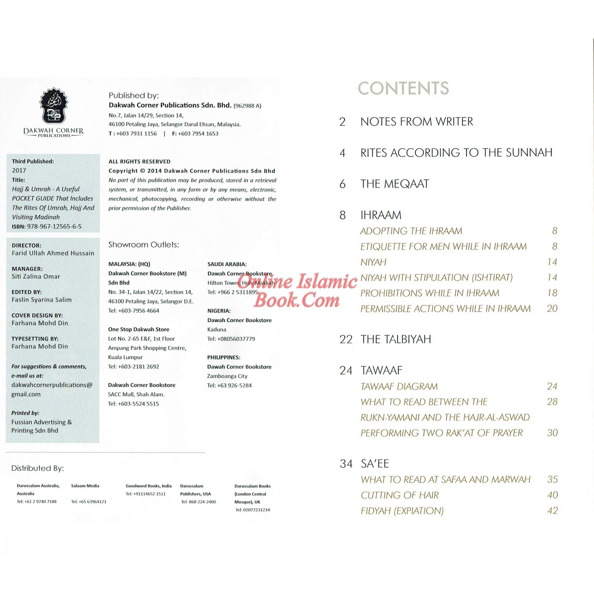 Umrah Booklet.pdf Hajj & Umrah (Booklet Size) By Abu Muneer Ismail Davids, – Online ...