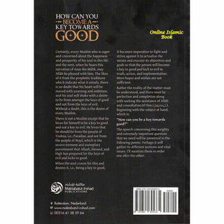 How Can You Become a Key Towards Good
