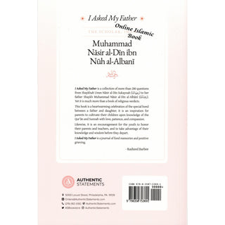 I Asked My Father The Scholar, Imam Muhammad Nasir al-Din ibn Nuh al-Albani