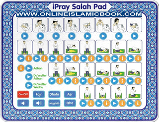 ipray Salah Pad For Boy ( A Fun Way To Learn Salah ) By Desi Doll Company 5060194820469