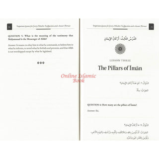 Important Lessons for Every Muslim in Question and Answer Format