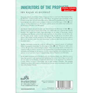 Inheritors Of Prophets By Ibn Rajab Al-Hanbali