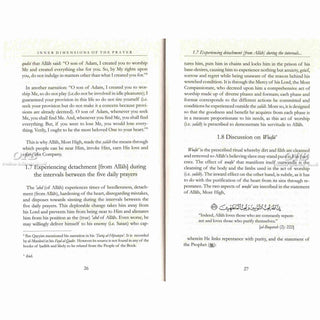 Inner Dimensions of the Prayer By Imam Ibn Qayyim al-jawziyyah,ISBN: 9781904336372