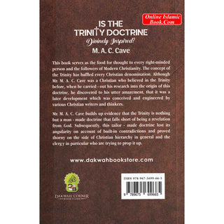 Is the Trinity Doctrine Divinely Inspired? By M. A. C. Cave