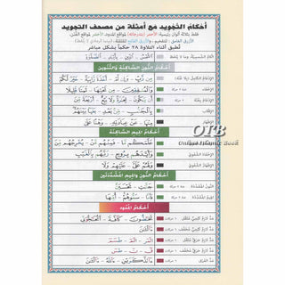 Juz Amma Tajweed Quran( Arabic Edition )( Part 30 Only) (Extra Large)