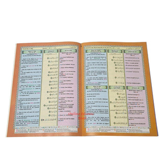 The Noble Quran Juz Amma With Tajweed (Part 30 Only) Transliteration in Roman Script&nbsp;