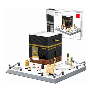 Kaabah Mecca House of Allah Building Toy Model Set, Architecture Kit