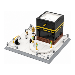 Kaabah Mecca House of Allah Building Toy Model Set, Architecture Kit