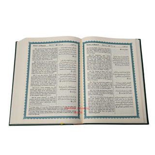 The Noble Quran Translation Of The Meanings English Language (Rainbow Colors) King Fahad Style
