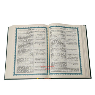 The Noble Quran Translation Of The Meanings English Language (Rainbow Colors) King Fahad Style
