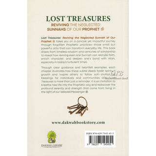 Lost Treasures: Reviving the Neglected Sunnahs of Our Prophet ﷺ,ISBN: 9786297545455