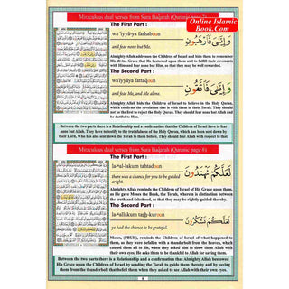 Miraculous Dual Verses in Quranic Pages