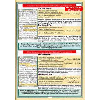 Miraculous Dual Verses in Quranic Pages