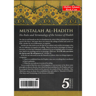 Mustalah Al-Hadith The Rules and Terminology Of the Science Of Hadith By Shaykh Muhammad bin Salih al-Uthaymin