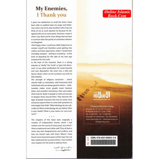 My Enemies I Thank You By Salman Al-Oadah