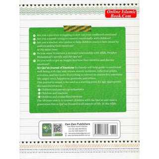 My Quran Journal of Emotions by Hafsa Ahsan
ISBN: 9789695866030