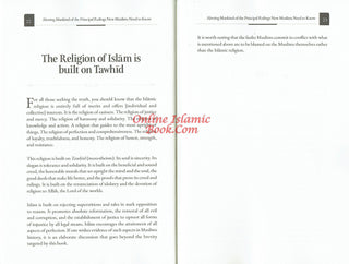 Alerting Mankind of the Principal Rulings New Muslims need to know (Part 1: Aqeedah),9798894126715,