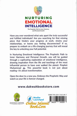 Nurturing Emotional Intelligence - The Prophetic Path to Inner Harmony and Personal Growth, 9786297545097