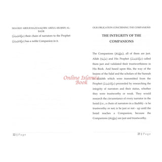 Our Obligation Concerning The Companions