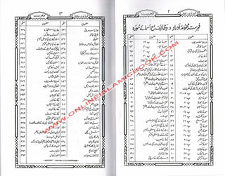 Pakistani Panj Surah, Urdu and Arabic,,