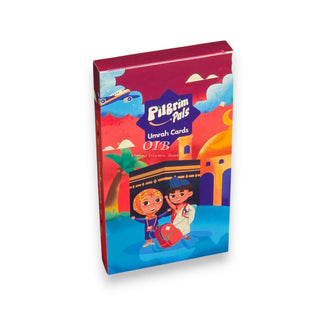 Kids Umrah Guide Cards – Waterproof Step-by-Step Duas Set
