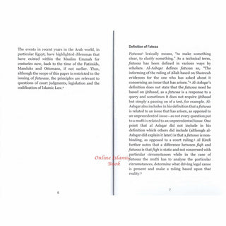 Principles of Fatwaa-Making Easiest Opinions Madhhab-Combining and Anomalies