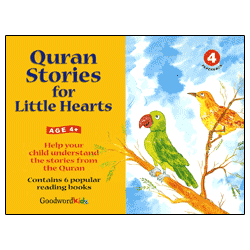 Quran Stories for Little Hearts Gift Box Age 4 (6 Books) By Saniyasnain Khan,9788178982281,