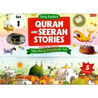 Quran and Seerah Stories: Take Along Storybook Set-1 By Saniyasnain Khan