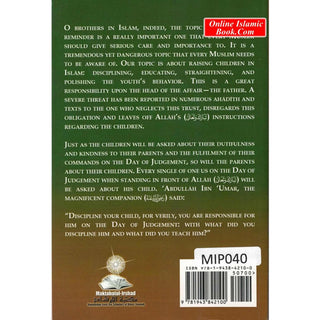 Raising Children in Islam By Shaykh Abdur Razzaaq bin Abdul Muhsin al Badr
ISBN: 9781943842100