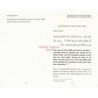 Reflections on the believers' resemblance to the date tree