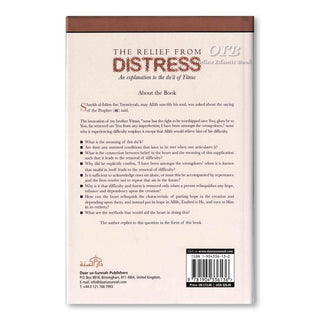 Relief from Distress By Shaykhul Islam Ibn Taymiyyah,ISBN: 9781904336136