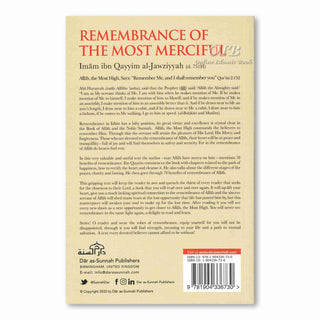 Remembrance of the Most Merciful by&nbsp;Imam Ibn Qayyim Al-Jawziyyah,ISBN:9781904336730