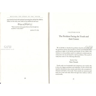 Reviving the Spirit of the Youth By Shaykh Salih Ibn Fawzan Ibn Abullah Ibn Al-Fawzan,ISBN:9781904336679