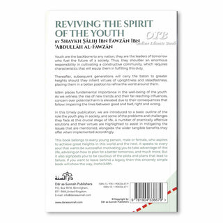 Reviving the Spirit of the Youth By Shaykh Salih Ibn Fawzan Ibn Abullah Ibn Al-Fawzan,ISBN:9781904336679