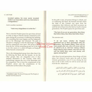 Salafiyyah Its Reality & Characteristics By Shaykh Saalih al-Fawzan