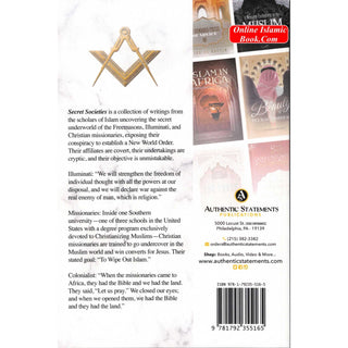 Secret Society (Freemasons, illuminati and Missionaries) By Rasheed Barbee