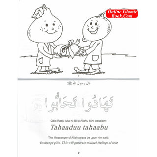 Short Hadith For Young Muslim Learn And Color By Shaykh Muhammad S. Adly