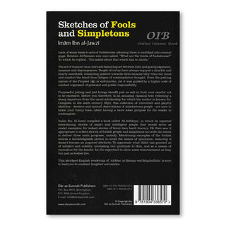Sketches Of Fools And Simpletons By Abul-Faraj Ibn al-Jawzi,ISBN: 9781904336570