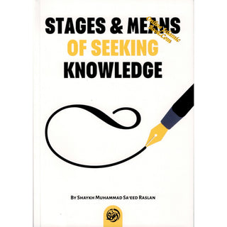 Stages and Means of Seeking Knowledge 9789493239265