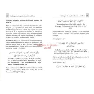 Sticking To The Prophetic Sunnah & Its Effects 9781944783150