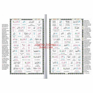 Study The Noble Quran Word-for-Word (Full Color 3 Vol. Set) By Dr. Muhsin Khan; Dr. Taqi-ud-Din Al-Hilali
ISBN: 9786035001472