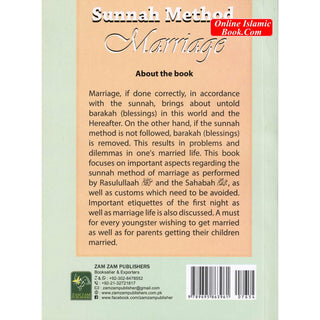 Sunnah Method Marriage
ISBN:9789695963961